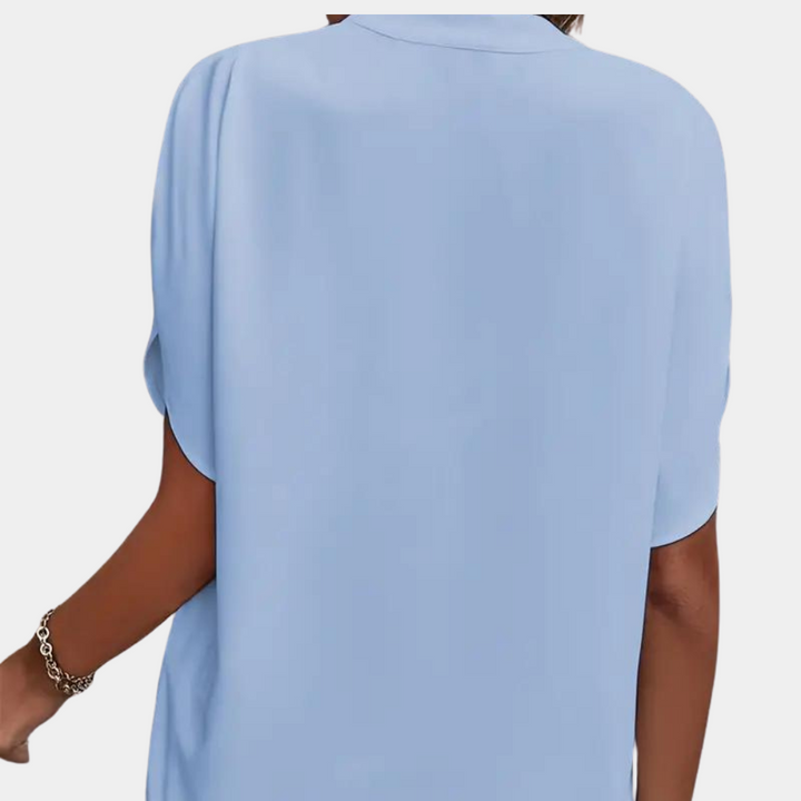 AIVA - Elegante Witte Blouse Voor Dames In Zomer 2