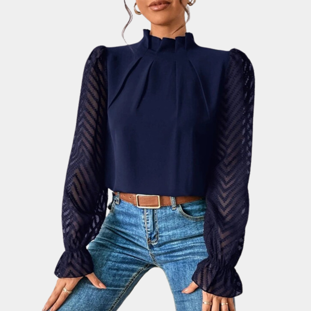 Variant image for SELENA - Luchtige Blouse Voorjaars Top Voor Dames-21