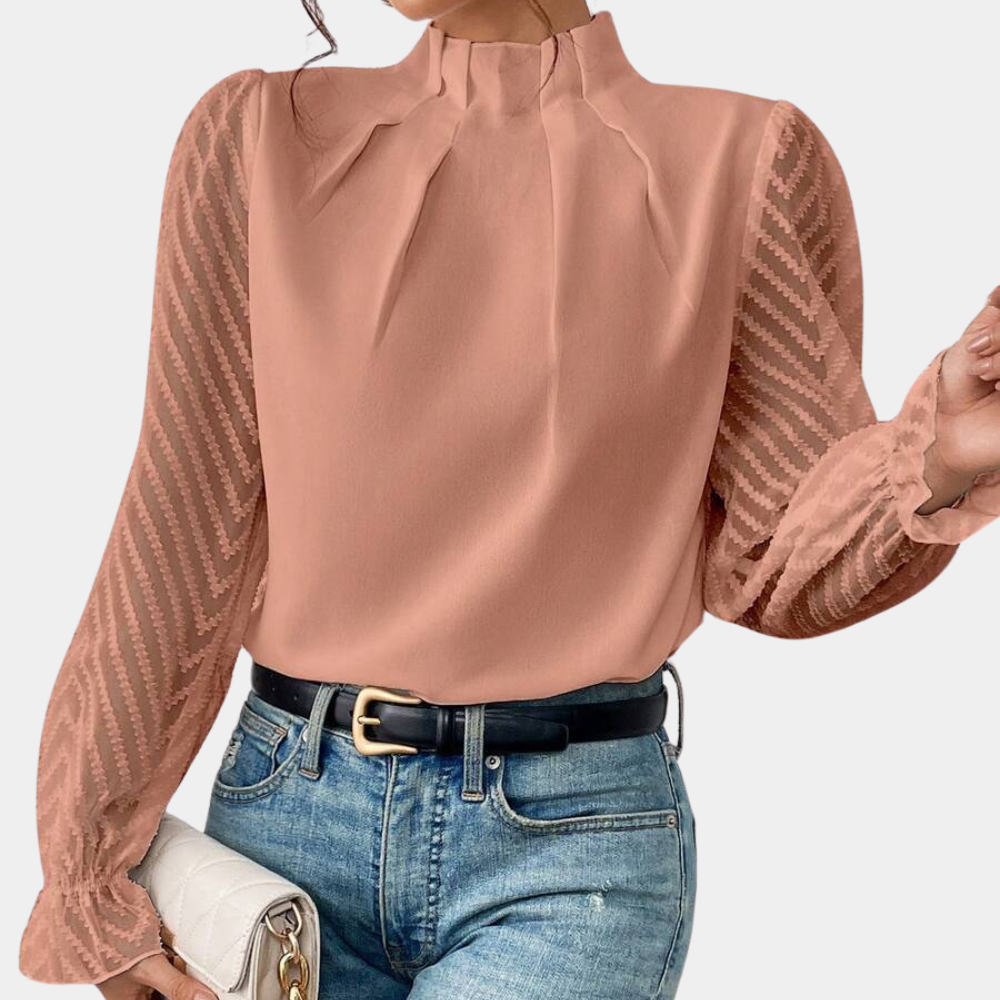 Variant image for SELENA - Luchtige Blouse Voorjaars Top Voor Dames-16