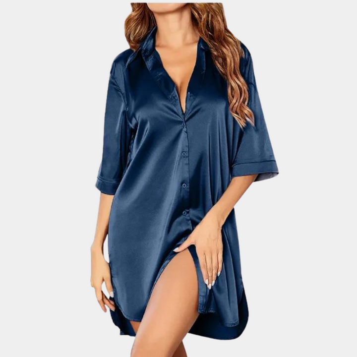 LIESL - Luxe Comfortabele Slaapjurk Voor Dames In De Zomer 4