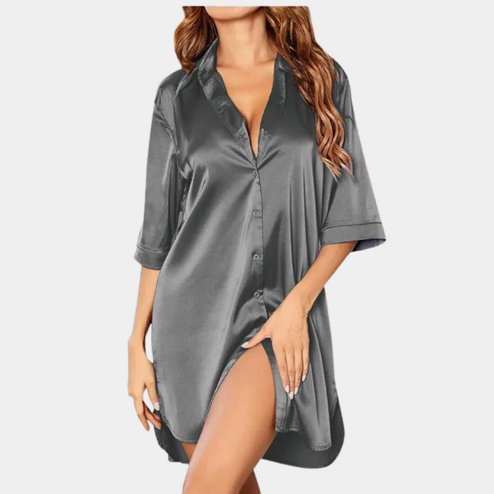 LIESL - Luxe Comfortabele Slaapjurk Voor Dames In De Zomer 1