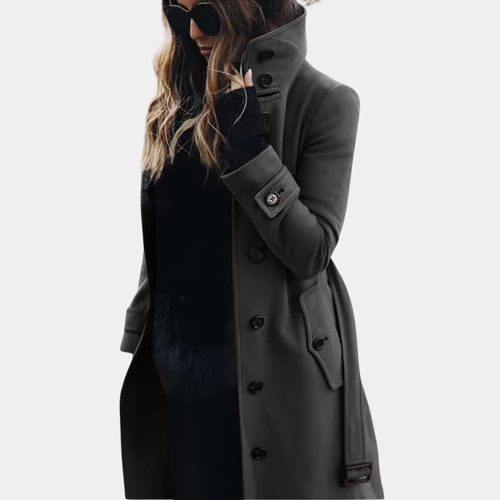 Oona - Stijlvolle Lange Trenchcoat Voor Dames In Zomer 3