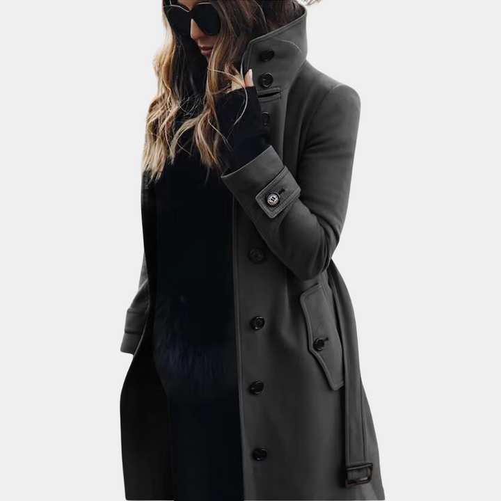 Oona - Stijlvolle Lange Trenchcoat Voor Dames In Zomer 3