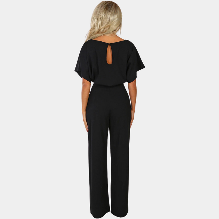 OTILIA - Stijlvolle Zwarte Jumpsuit Voor Dames Feestelijk 3