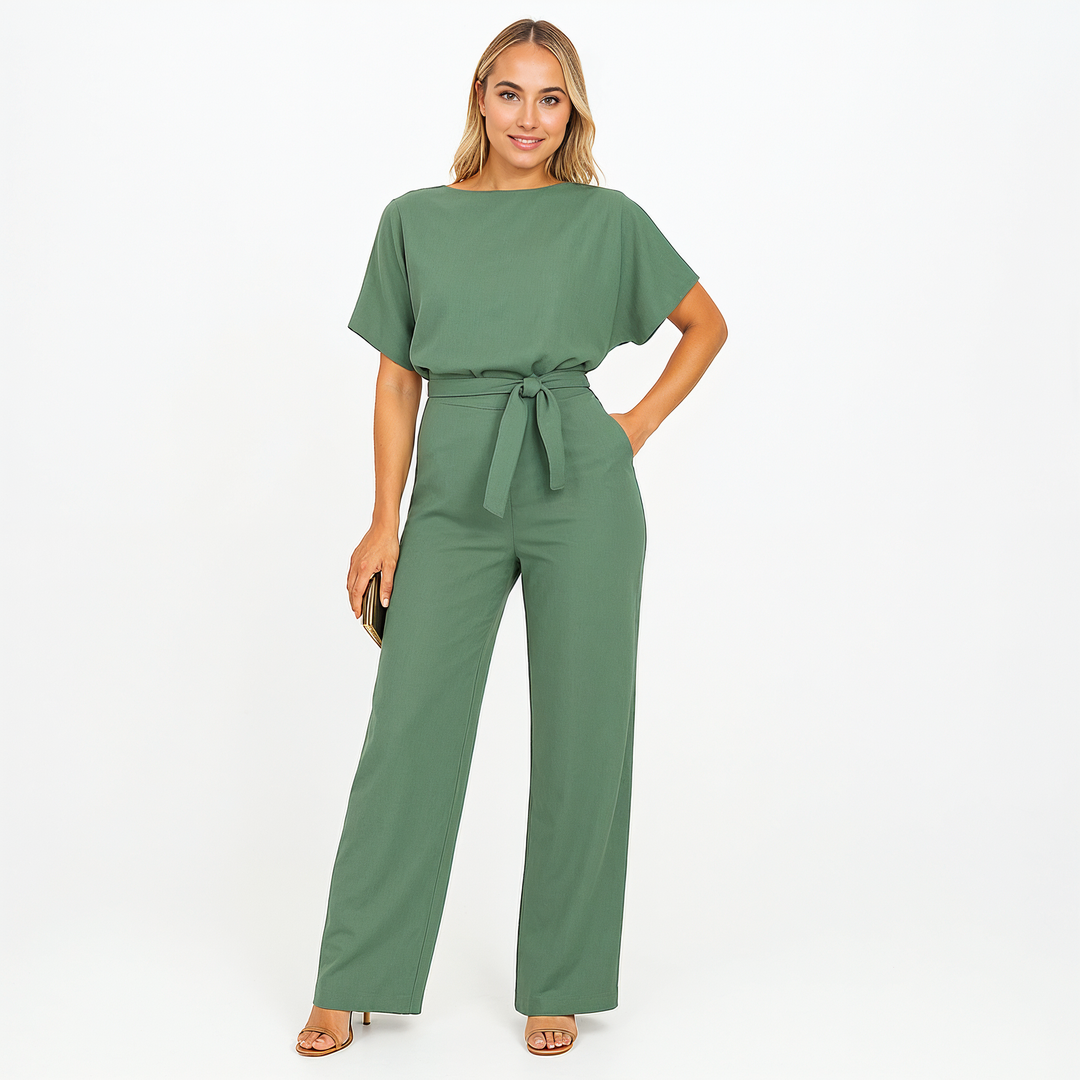 Stijlvolle Zwarte Jumpsuit Voor Dames Elegant
