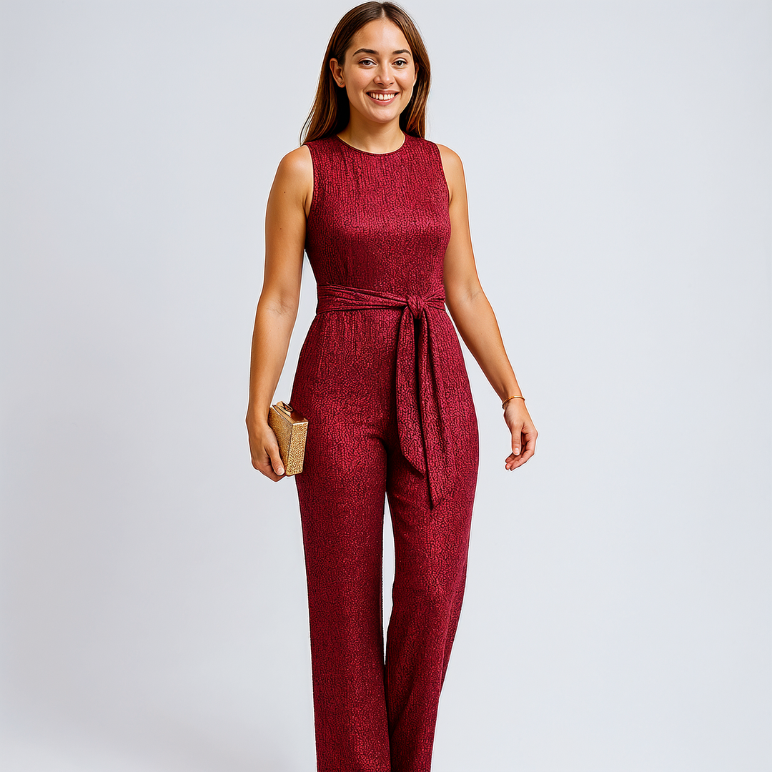 Stijlvolle Glitter Jumpsuit Voor Dames Voor Feestelijke Gelegenheden