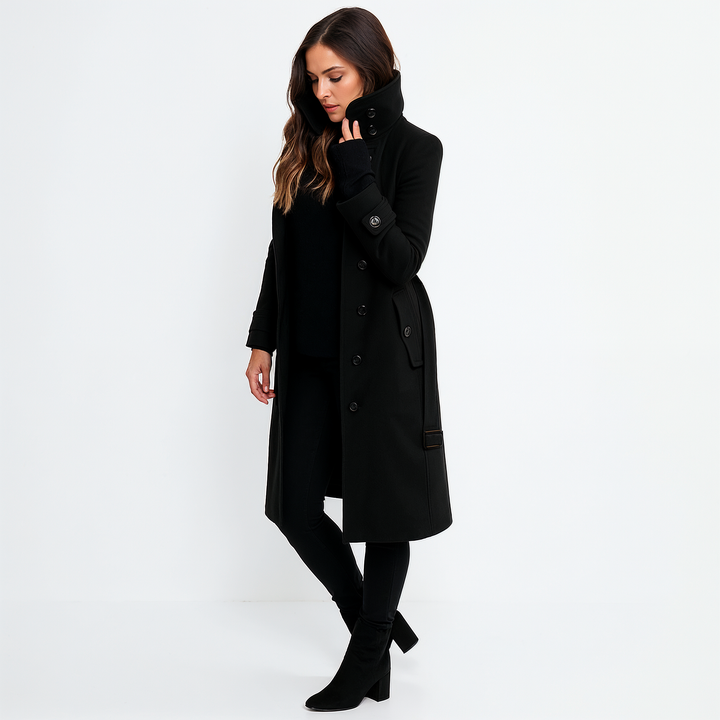 Stijlvolle Lange Trenchcoat Voor Dames In Zomer
