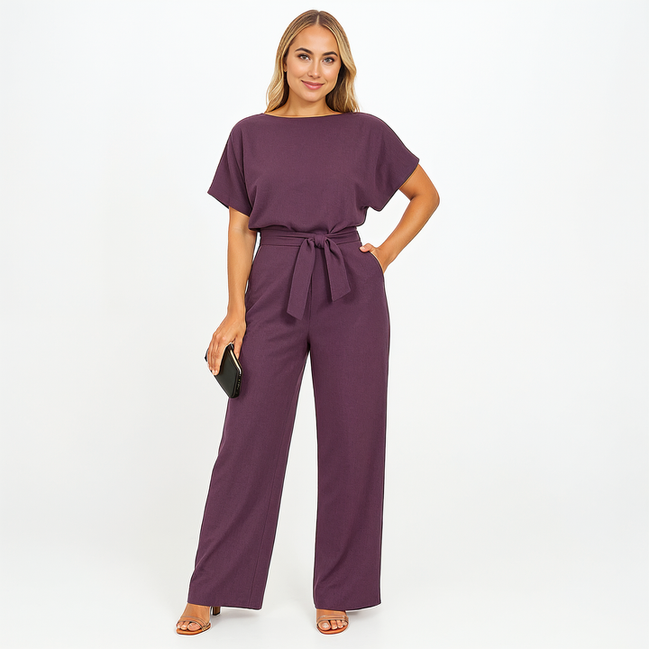 Stijlvolle Zwarte Jumpsuit Voor Dames Elegant