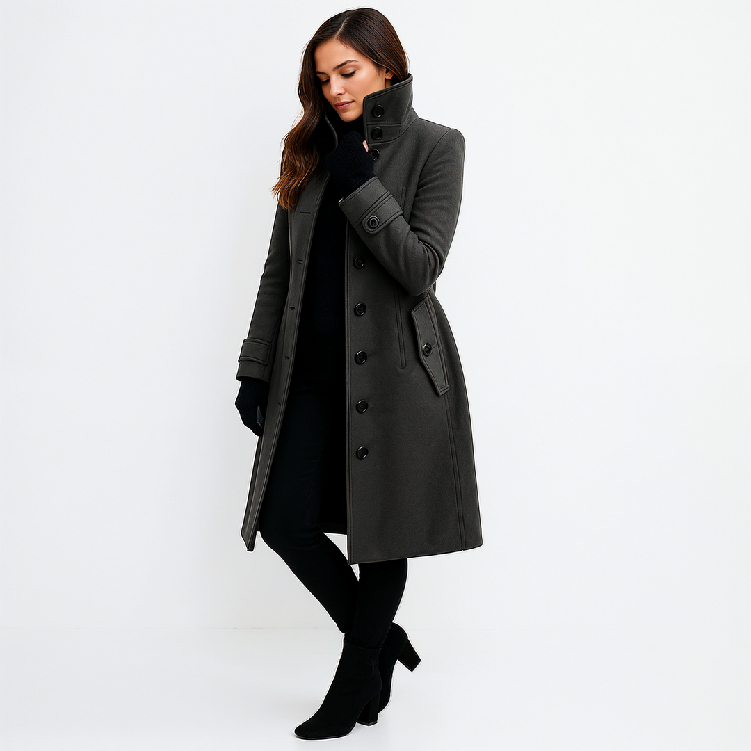 Stijlvolle Lange Trenchcoat Voor Dames In Zomer
