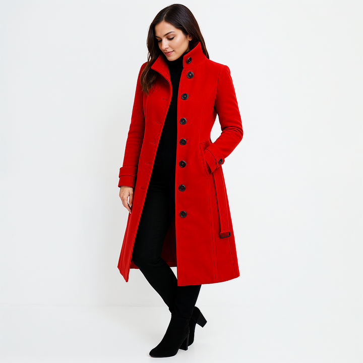 Stijlvolle Lange Trenchcoat Voor Dames In Zomer